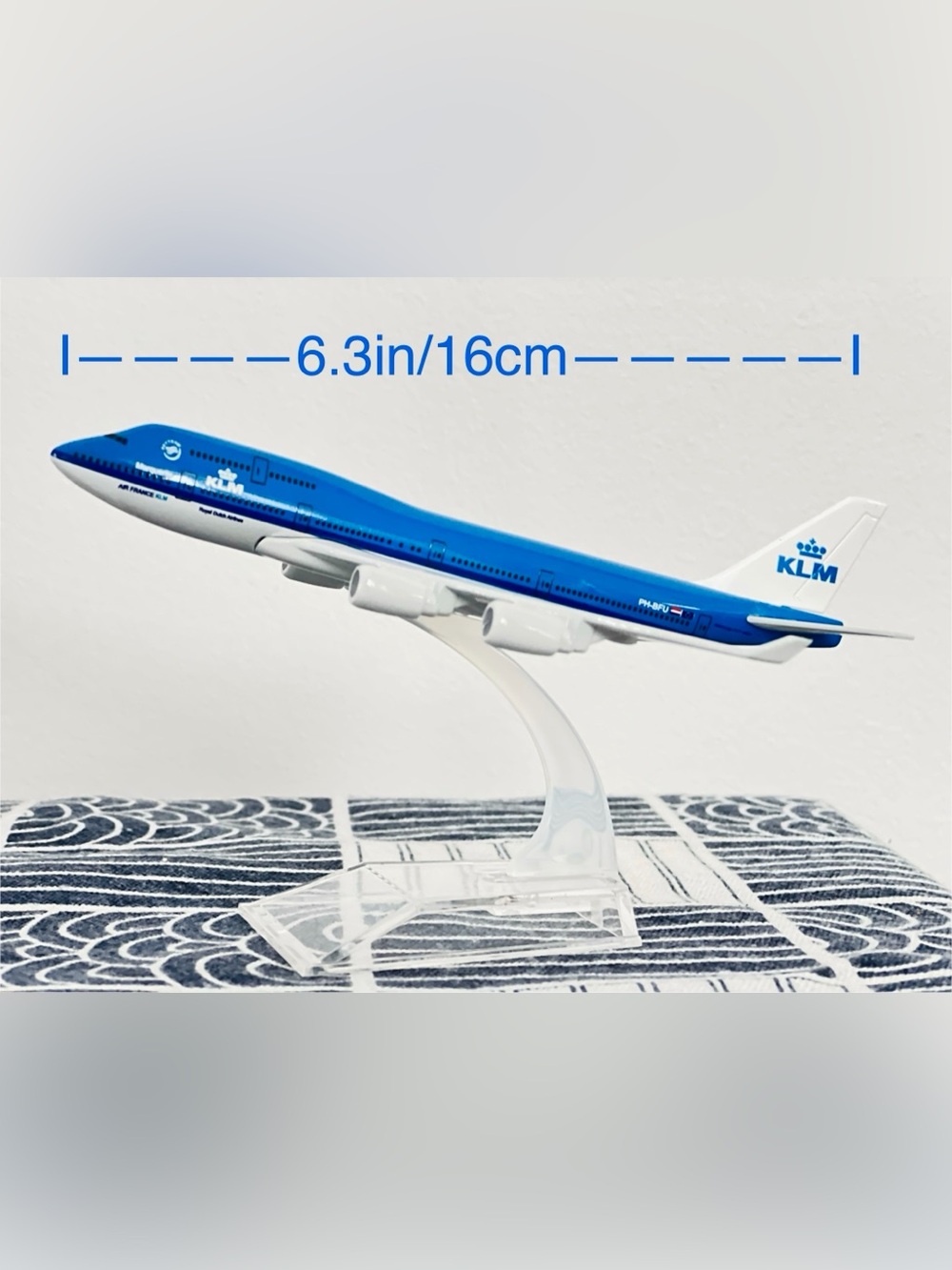 KLM B747 Airplane Model dicast